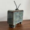 Pottery Shrine or Altar. Television Shaped. Handmade. - Image 5