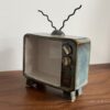 Pottery Shrine or Altar. Television Shaped. Handmade. - Image 3