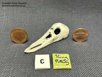 Ceramic Animal Skulls. Exclusive Stoneware Pottery pieces. Designed by Artist Penny Howarth - Image 4