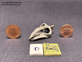 Ceramic Animal Skulls. Exclusive Stoneware Pottery pieces. Designed by Artist Penny Howarth - Image 5