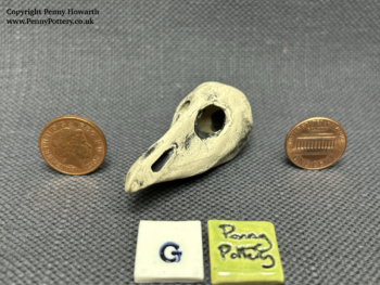 Ceramic Animal Skulls. Exclusive Stoneware Pottery pieces. Designed by Artist Penny Howarth - Image 8