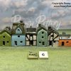 Miniature Ceramic Villages. 6 Items. Exclusive Set of Collectable Miniature Houses by Artist Penny Howarth - Image 5