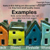 Perfectly Imperfect Discounted "Seconds" Sets of 7 Miniature Ceramic Houses - Image 7