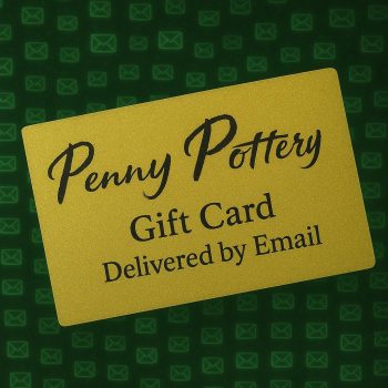 Penny Pottery Gift Cards. Personalised Voucher. Delivered by email.