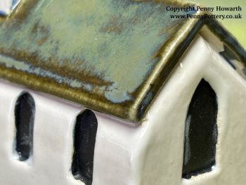 Miniature Ceramic Churches. Handcrafted Collectables. Unique Artistry in Clay by UK Artist Penny Howarth - Image 5