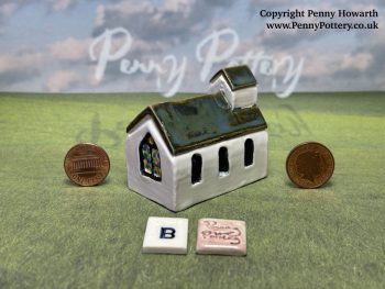 Miniature Ceramic Churches. Handcrafted Collectables. Unique Artistry in Clay by UK Artist Penny Howarth - Image 7
