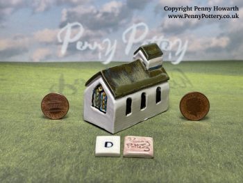 Miniature Ceramic Churches. Handcrafted Collectables. Unique Artistry in Clay by UK Artist Penny Howarth - Image 15