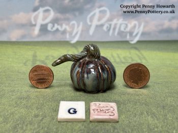 Ceramic Pumpkins. Miniature Autumn Designs by UK Artist Penny Howarth. - Image 8