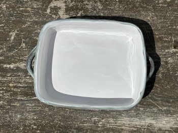 Handmade Rectangular Ceramic Oven Dish. 800ml Light Turquoise Glaze. Functional Art by Penny Howarth - Image 6